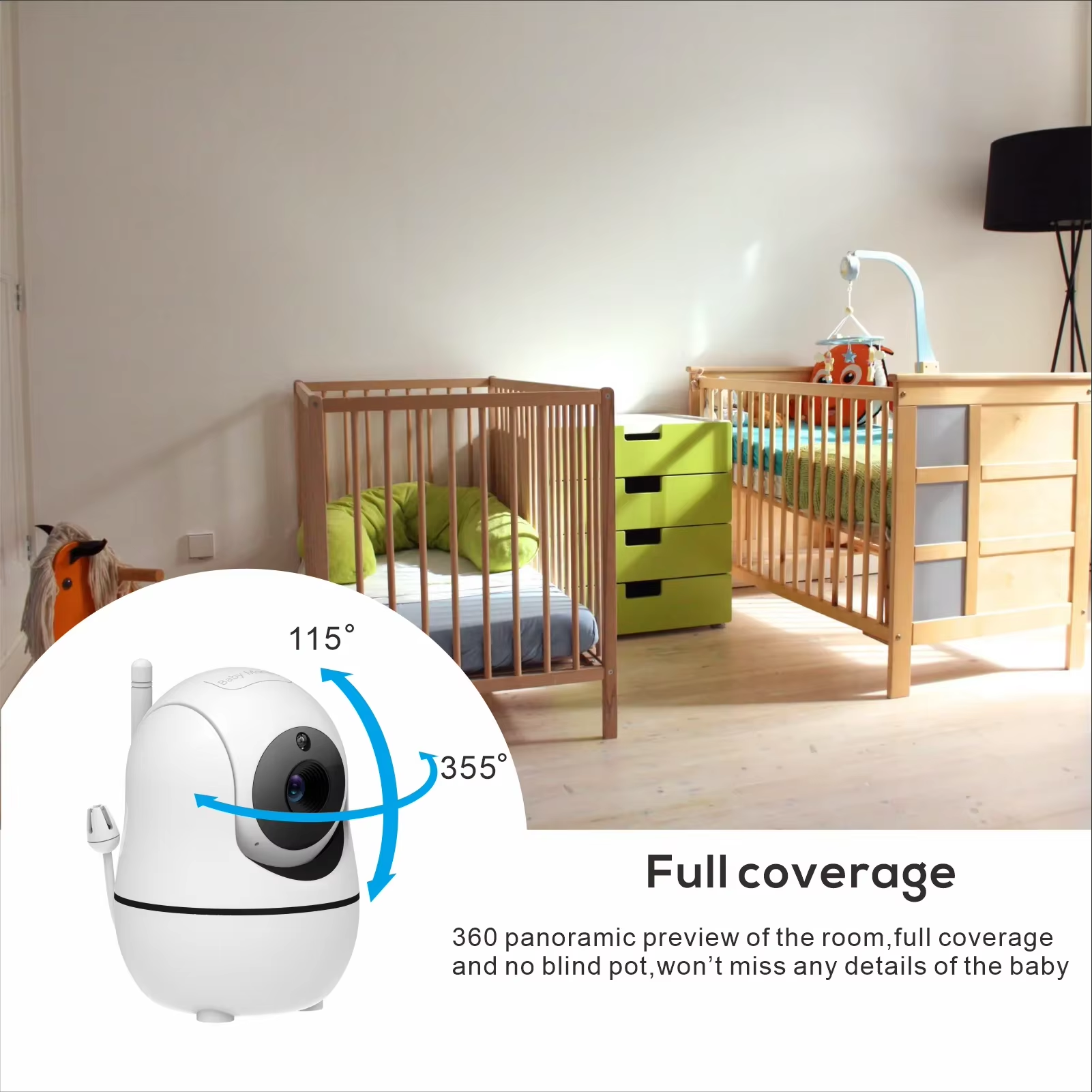 Ocealino Premium Video Baby Monitor
